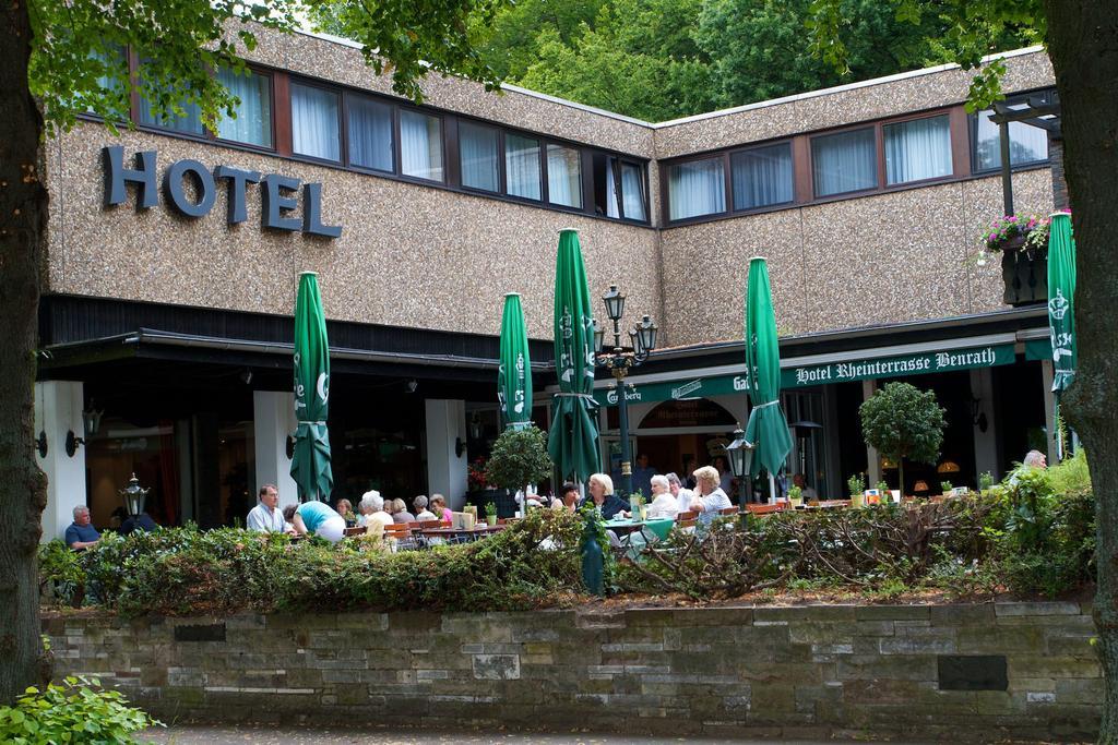 Hotel Rheinterrasse Benrath Düsseldorf Exterior foto